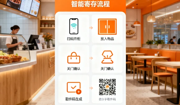 餐饮商家福音！收钱吧收银系统开通智能寄存功能？