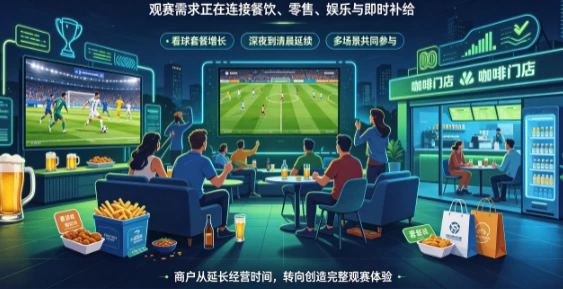 从黄金时段到全夜消费带：世界杯引爆的夜经济，藏着实体商家的新机会
